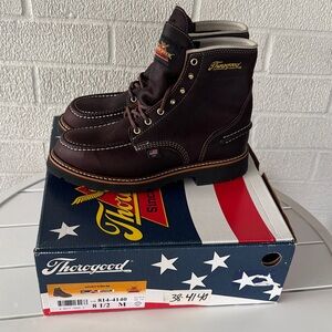 Thorogood Men's Dark Brown Leather Boots